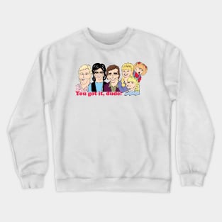 90'S SITCOM CAST Crewneck Sweatshirt